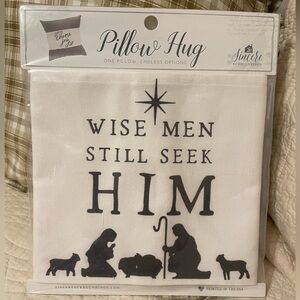 Wise men - Pillow wrap - Wraps around your existing 16" - 18" pillow (NIC)